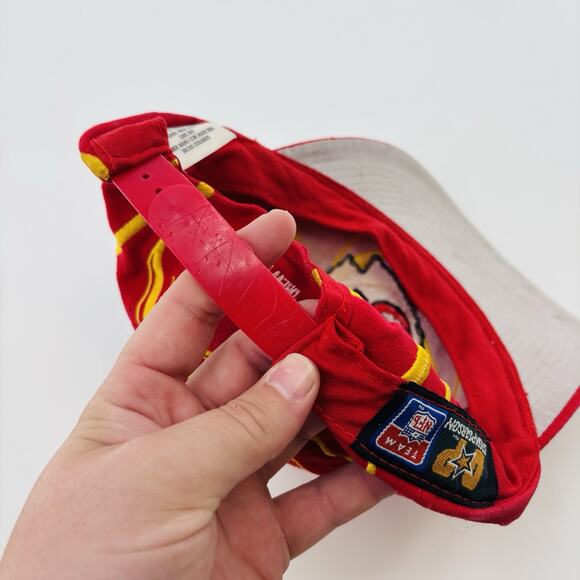 Vintage Kansas City Chiefs Hat Cap Snap Back Drew Pearson Swirl 90’s NFL - Picture 6 of 6